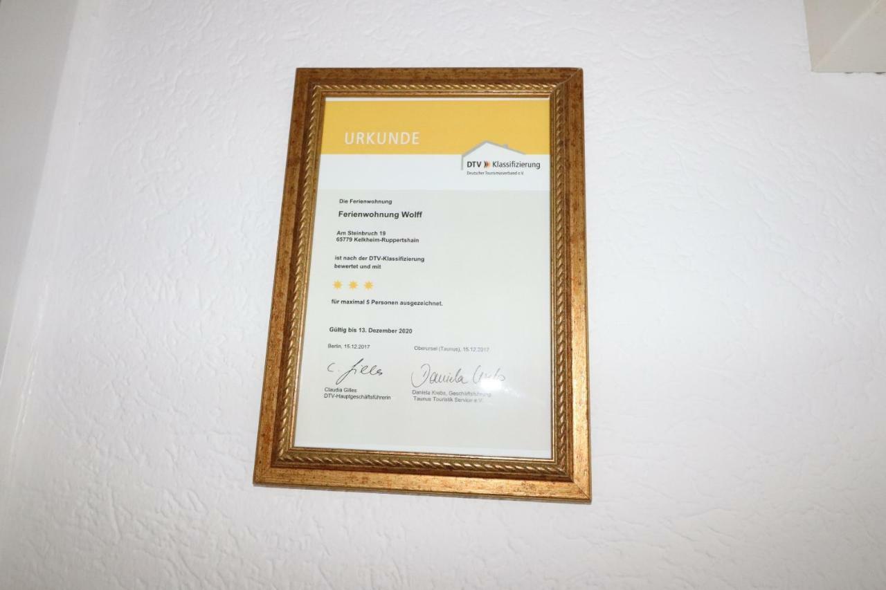 Ferienwohnung Wolff, Kelkheim Exteriör bild